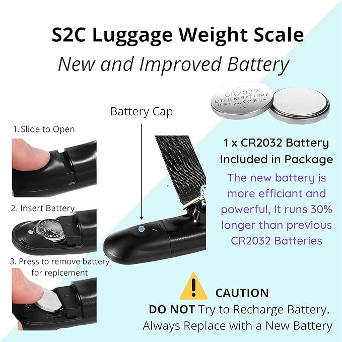 Digital luggage weight scale